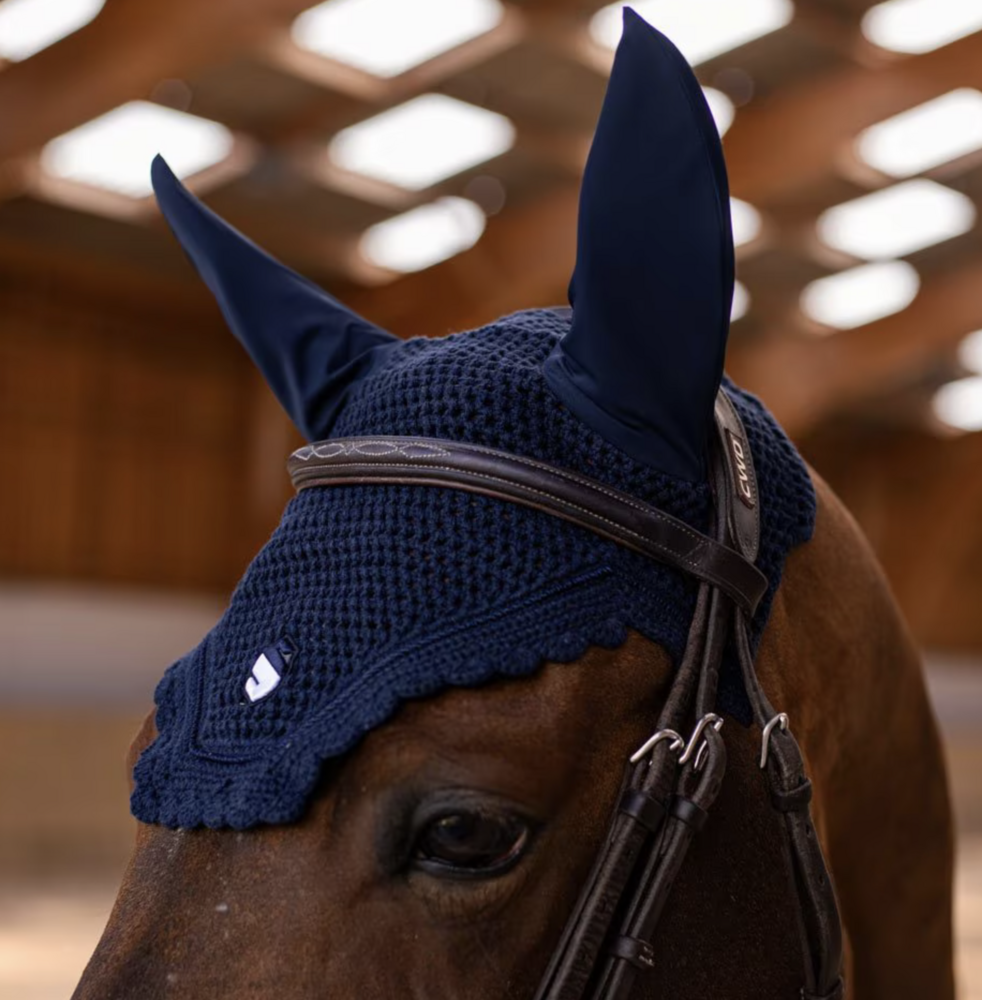 Samshield vliegenoortje Embroidery Navy NOT Soundless maat FULL