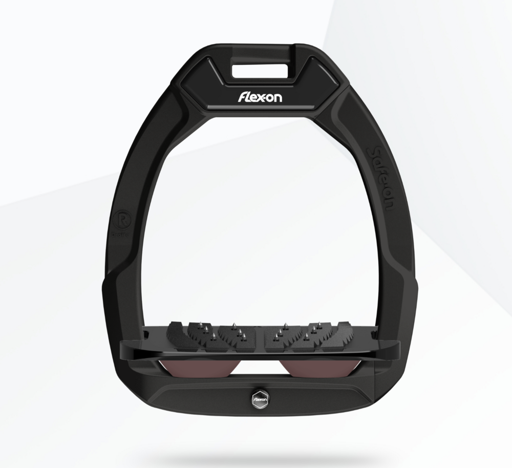 Flex-On Safe-On veiligheids beugel zwart -zwart - chocolade Ultragrip