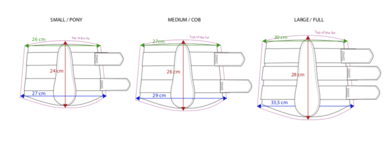 Equestrian Stockholm Mesh peesbeschermers Champagne