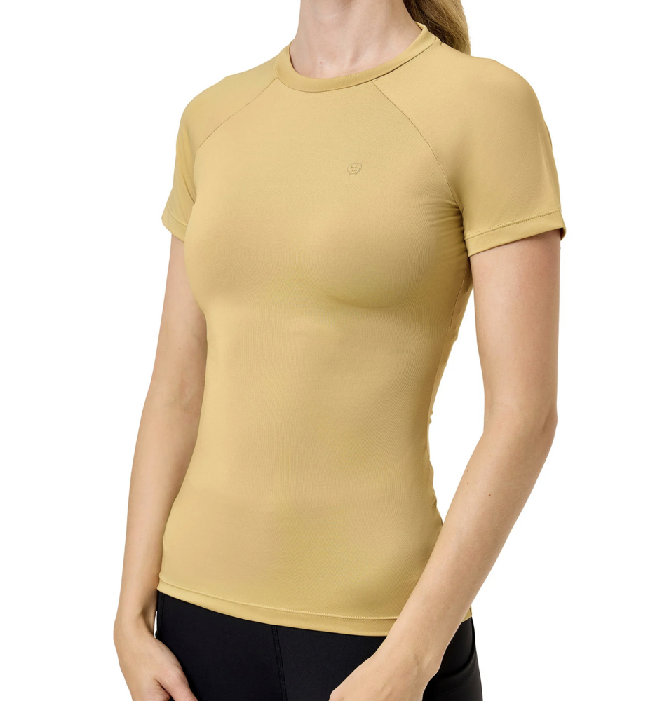 Equestrian Stockholm Dynamic korte mouw top Midsummer Glow