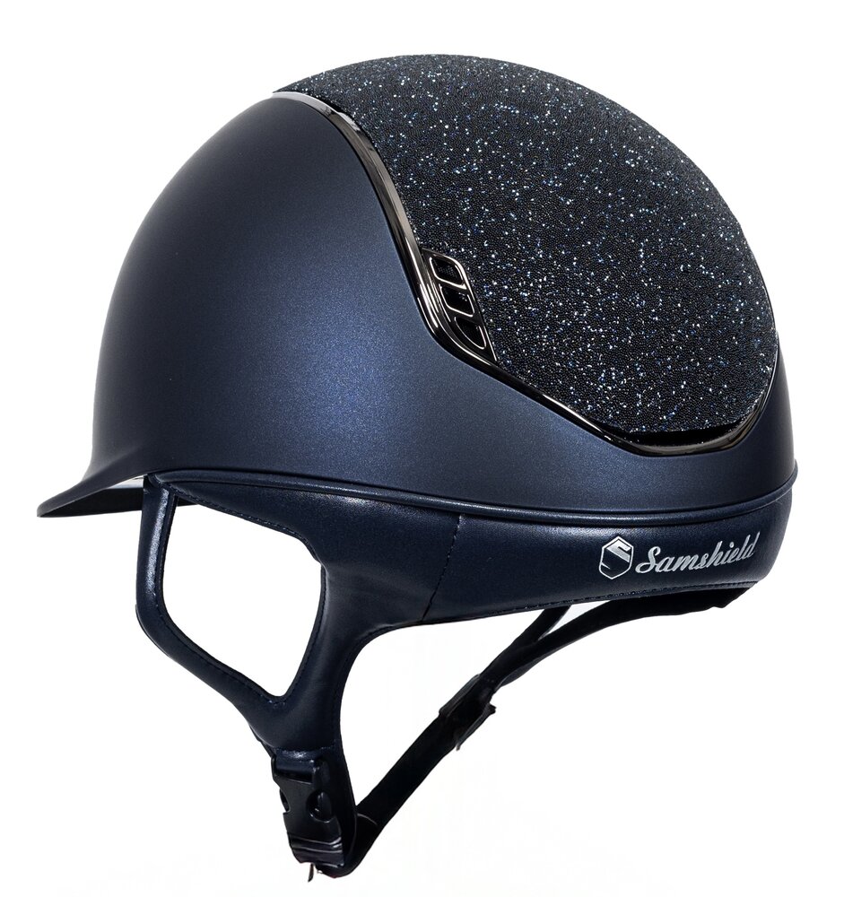 Samshield Cap 2.0 Shadow Matt Blue met Crystal fabric Summer Night P.18