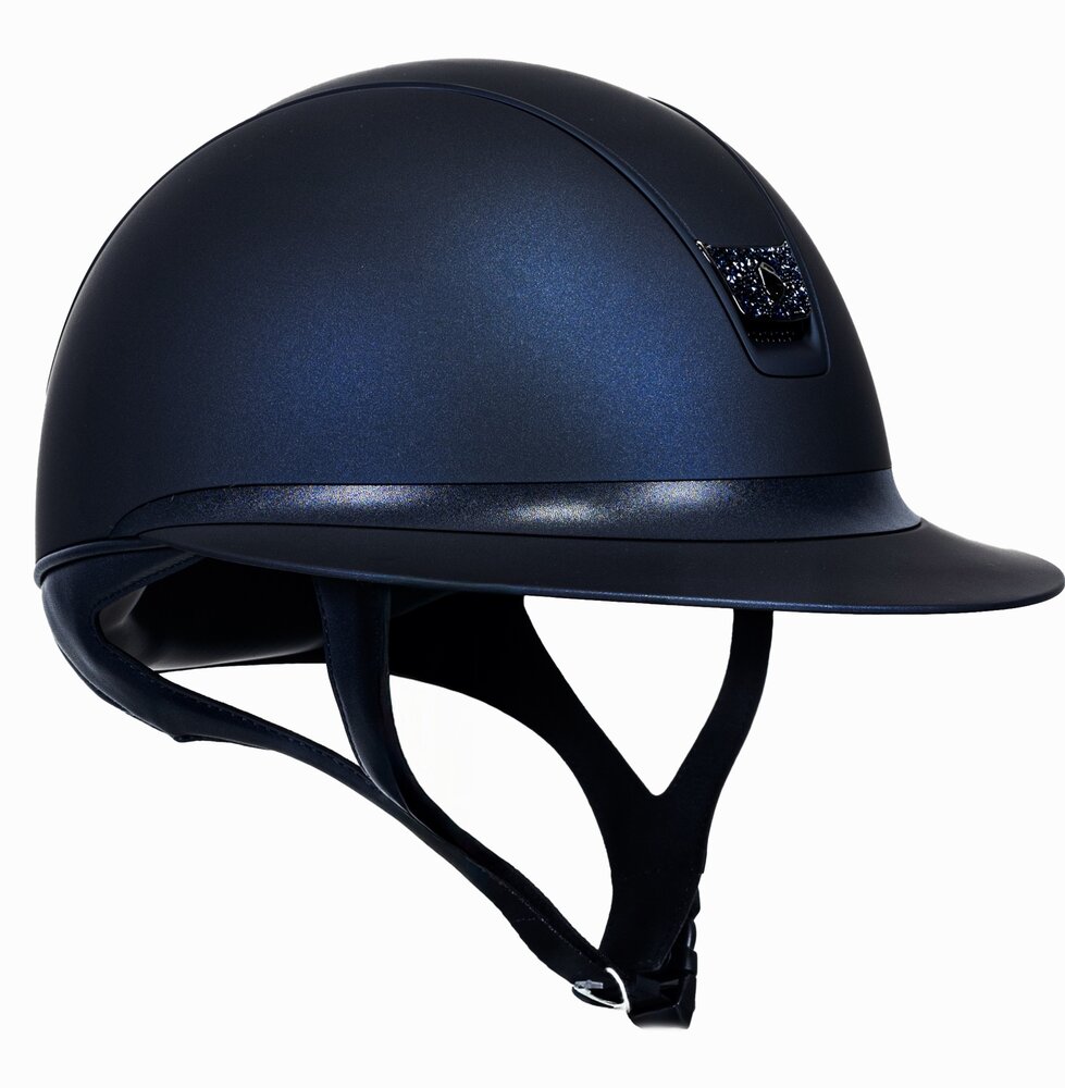 Samshield Miss Shield Cap 2.0 Shadow Matt Navy met Ultra fine rock Cosmic Night Blazon P.22