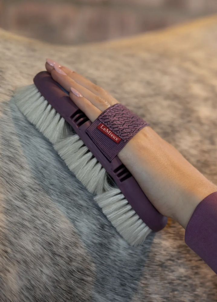 Le Mieux Flexi Geitenhaar borstel Powder blue