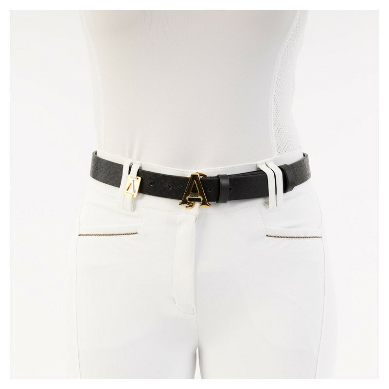 Anky Riem Leer Zwart SS26