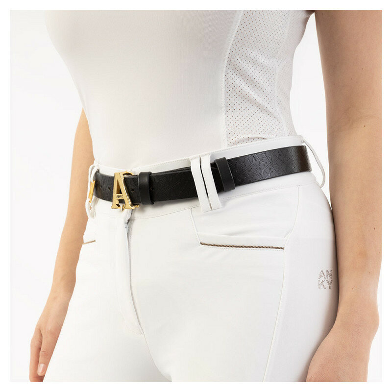 Anky Riem Leer Zwart SS26