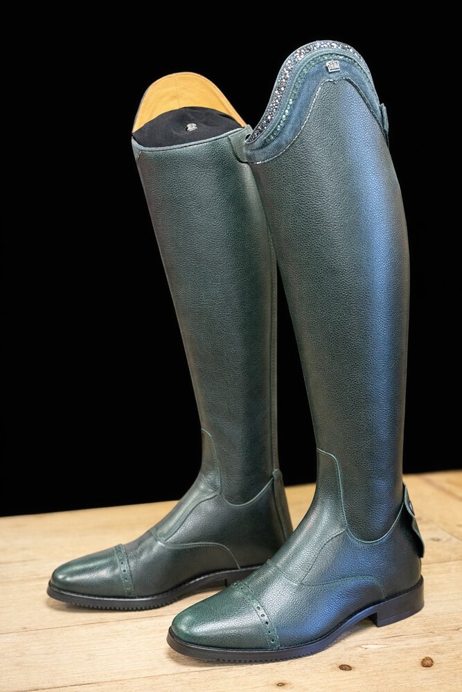 Kingsley rijlaars Olbia 01 Paxson Petrol (groen) Top River 