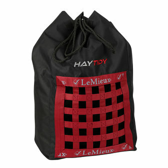 le Mieux hay Tidy Bag Zwart/Rood