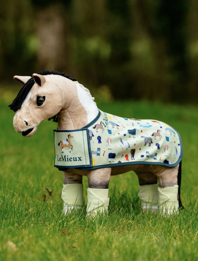 Le Mieux Toy pony deken Macaron Printed