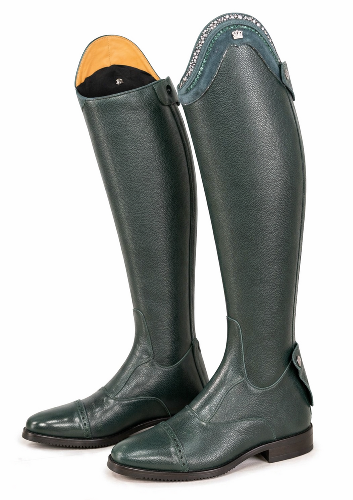 Kingsley rijlaars Olbia 01 Paxson Petrol (groen) Top River 