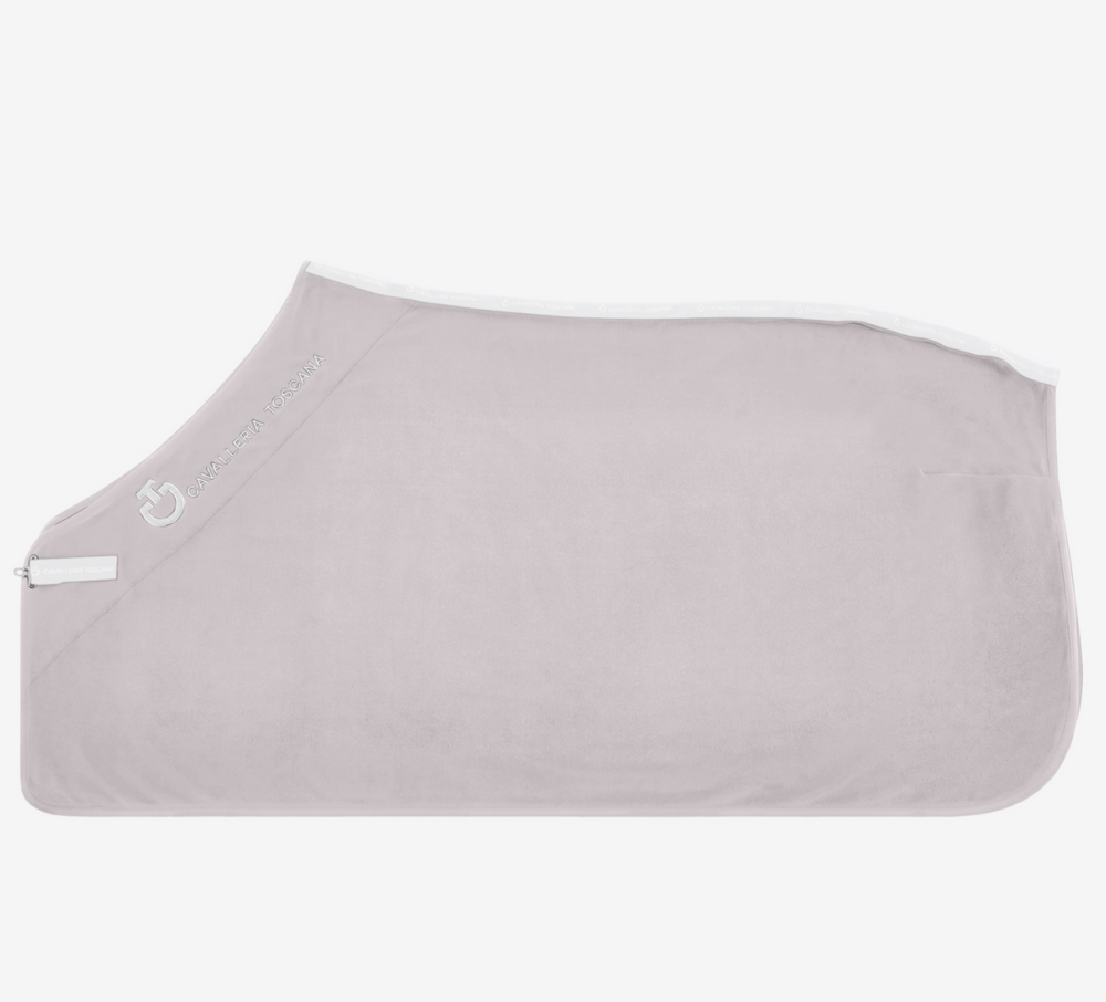 Cavalleria Toscana logo fleece deken rosa - violet ice 