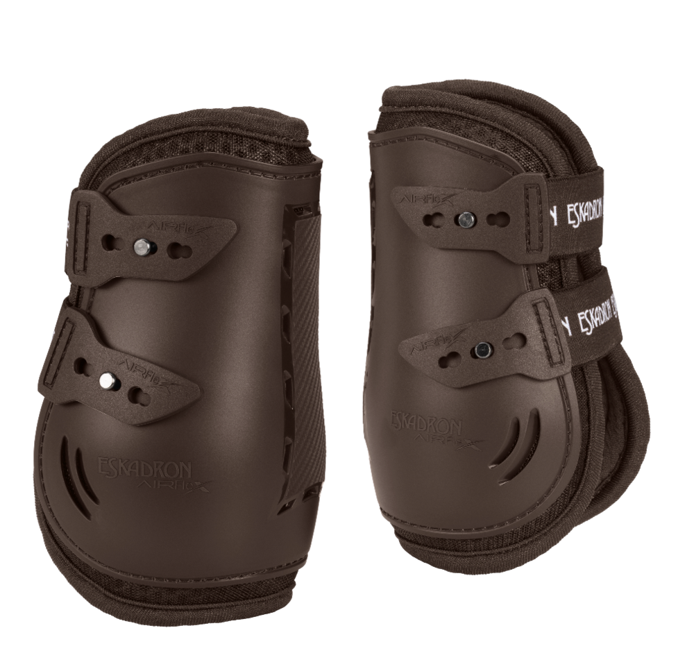 Eskadron  Air Flex Sport peesbeschermers bruin achterbenen 