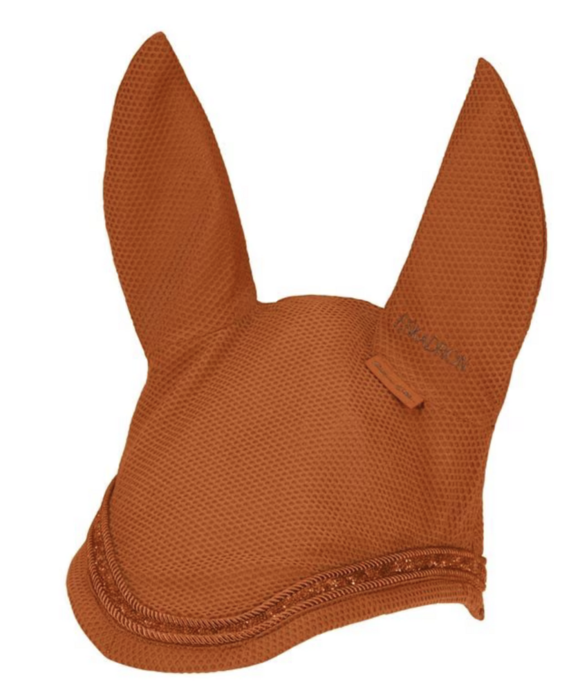 Eskadron Vliegenoortje Platinum Dynair mesh Amber