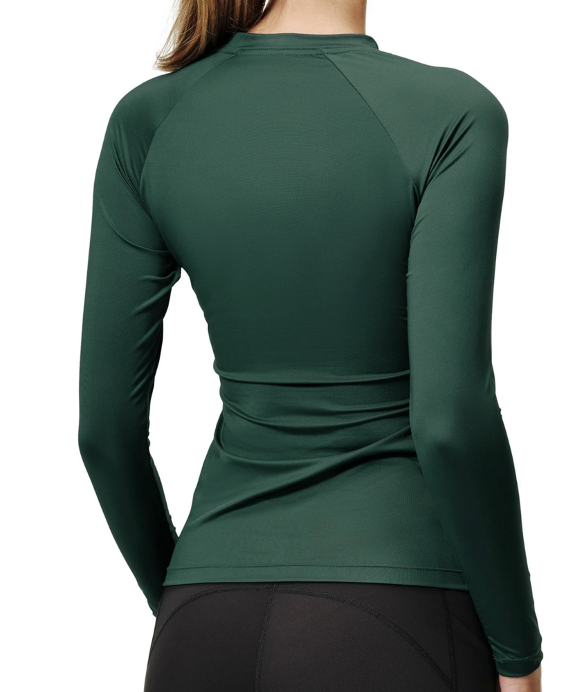 Equestrian Stockholm Dynamic top lange mouw Sycamore Green