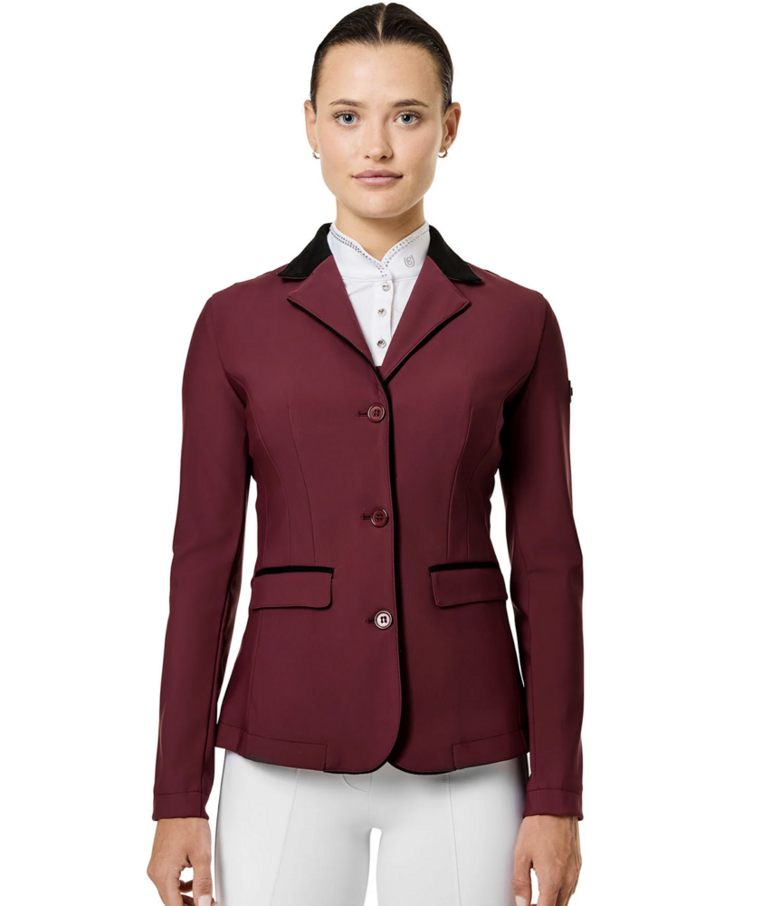 Equestrian Stockholm Classic show wedstrijd jas Merlot