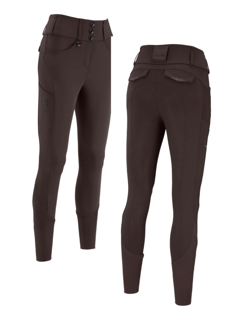 Pikeur rijbroek 5205  CANTIRA fullgrip chocolate