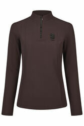 Pikeur 228430   zip - rip - shirt chocolate 