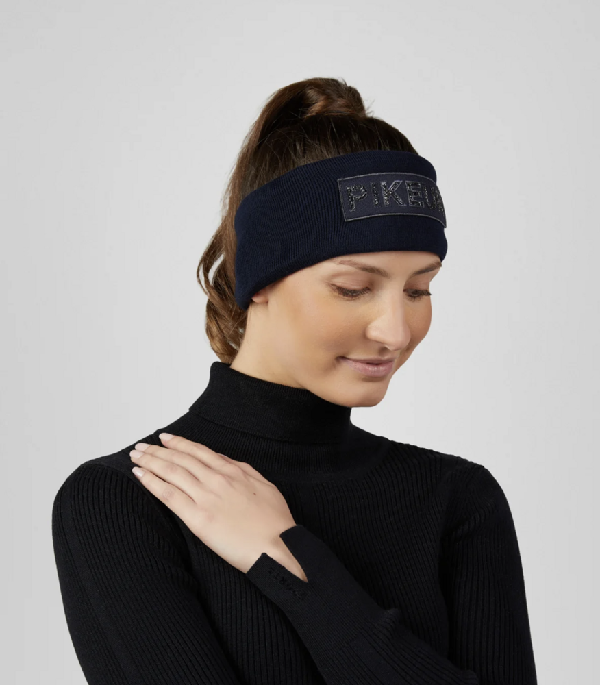 Pikeur 2852 Hoofd- haarband band cotton zwart 