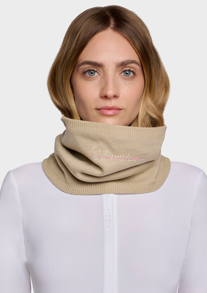Samshield nekwarmer sjaal Crystal  SAND 