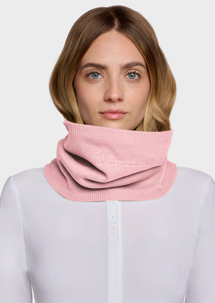Samshield nekwarmer sjaal Crystal COSMIC PINK