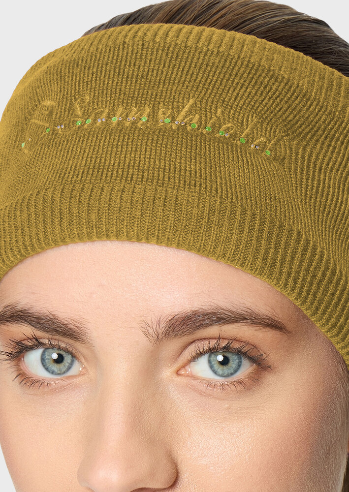 Samshield Haarband Amalie crystal OLIVE 