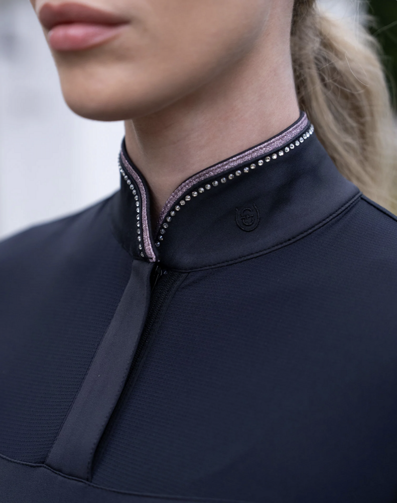Equestrian Stockholm Revenew  shirt - lange mouw - Pink Glimmer