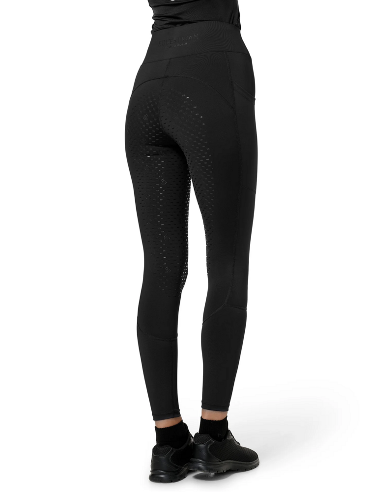 Equestrian Stockholm - WINTER - legging full seat Movement Black Blush