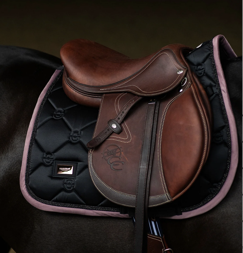 Equestrian Stockholm zadeldek Black Blush   - jump 