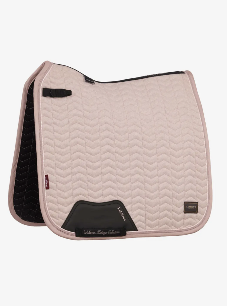 Le Mieux Heritage Herringbone dressuur wild rose  full