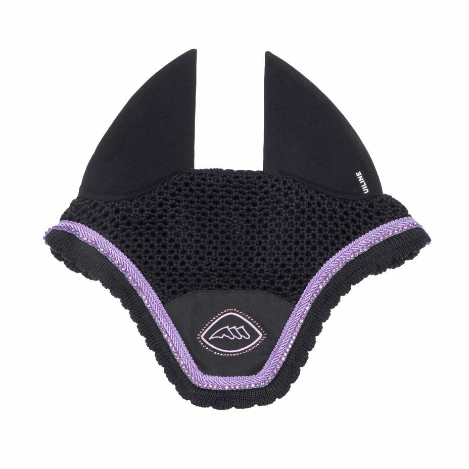 Equiline Oornetje EQGLOC Navy met paars