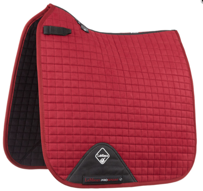 Lemieux Dressage Suede Berry Red