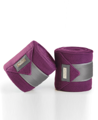 Equestrian Stockholm bandages Plum